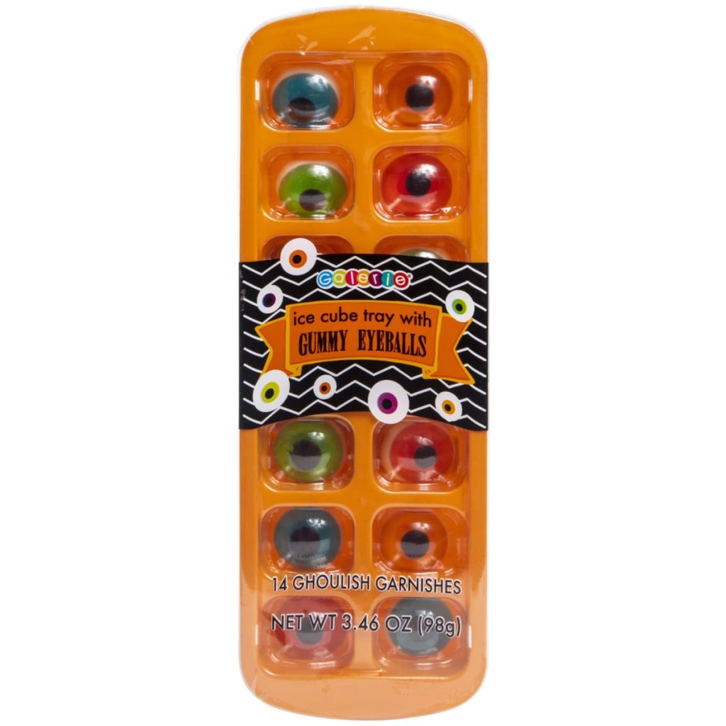 Halloween Party Ice Cube Tray With Gummies