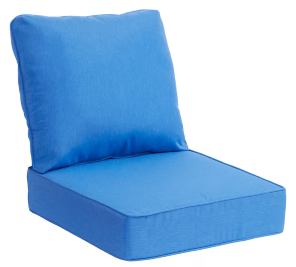Hampton Bay Deep Seat Universal Outdoor Lounge Chair Cushion