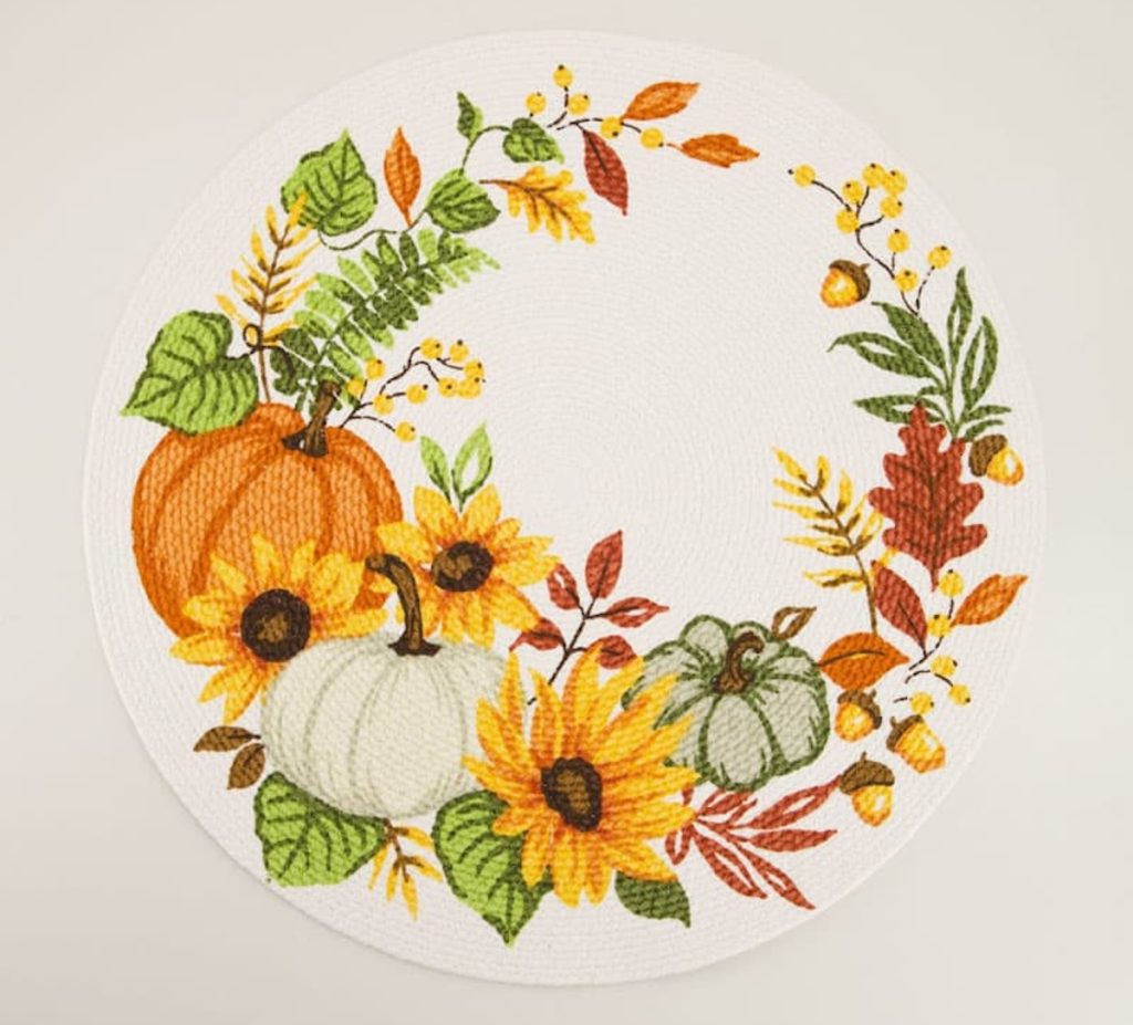 Harvest Braided Placemat