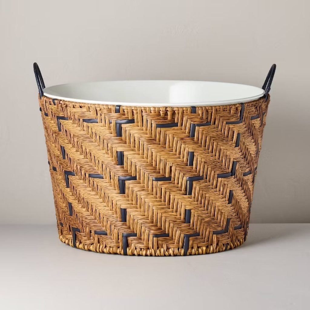 Hearth & Hand + Magnolia Woven Beverage Tub