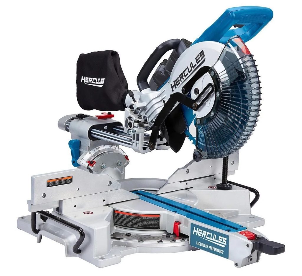 Hercules Cordless 10 in. Dual-Bevel Sliding Compound Miter Saw