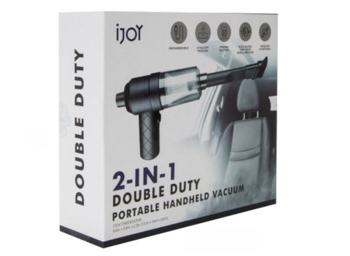 iJoy 2-In-1 Double Duty Portable Handheld Vacuum
