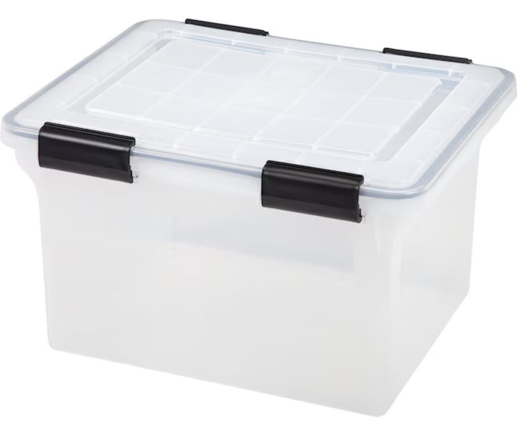 IRIS Letter and Legal-Size File Storage Box