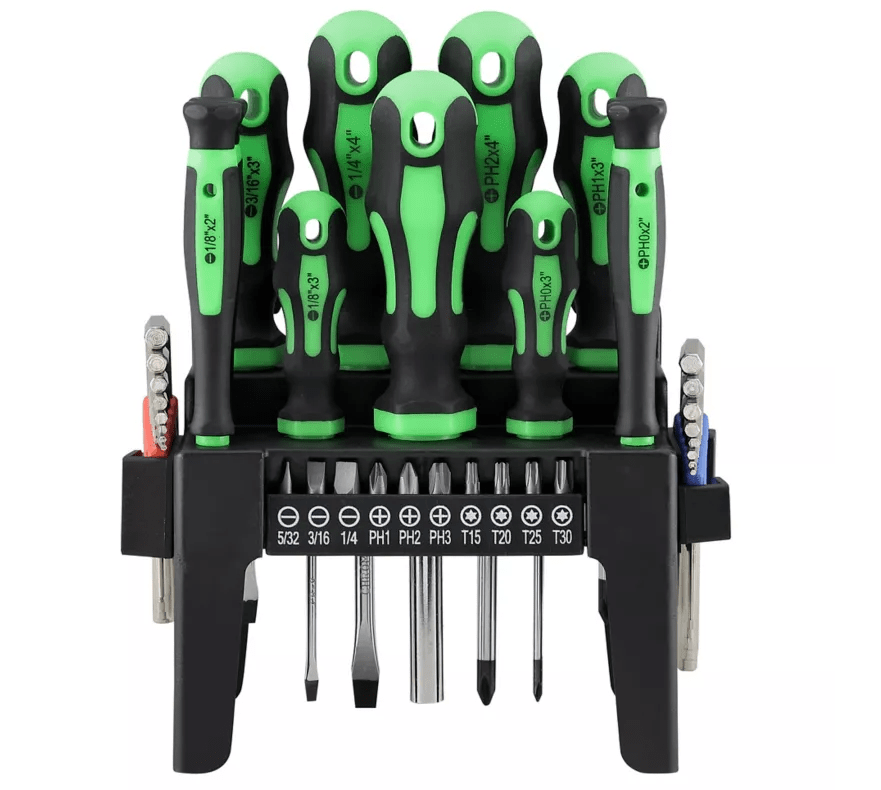 JobSmart 37 pc. SAE/Metric Screwdriver Set