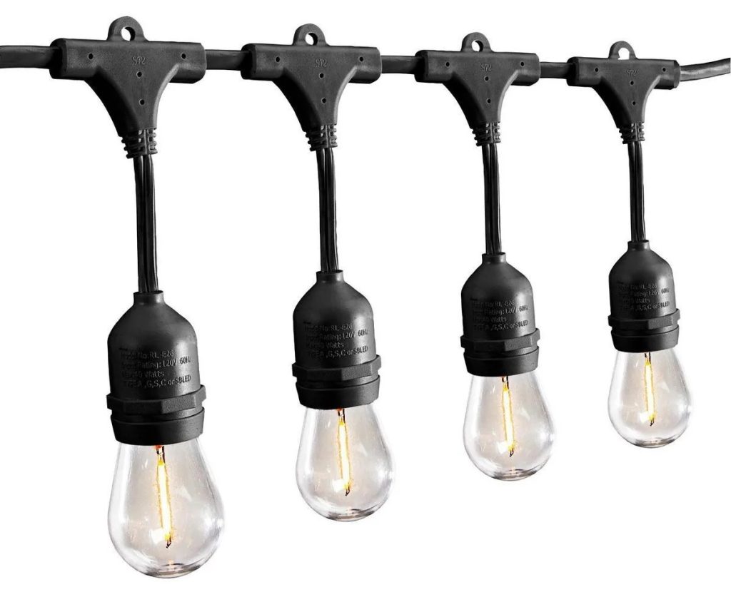 Luminar Outdoor 24 ft. LED Outdoor String Lights