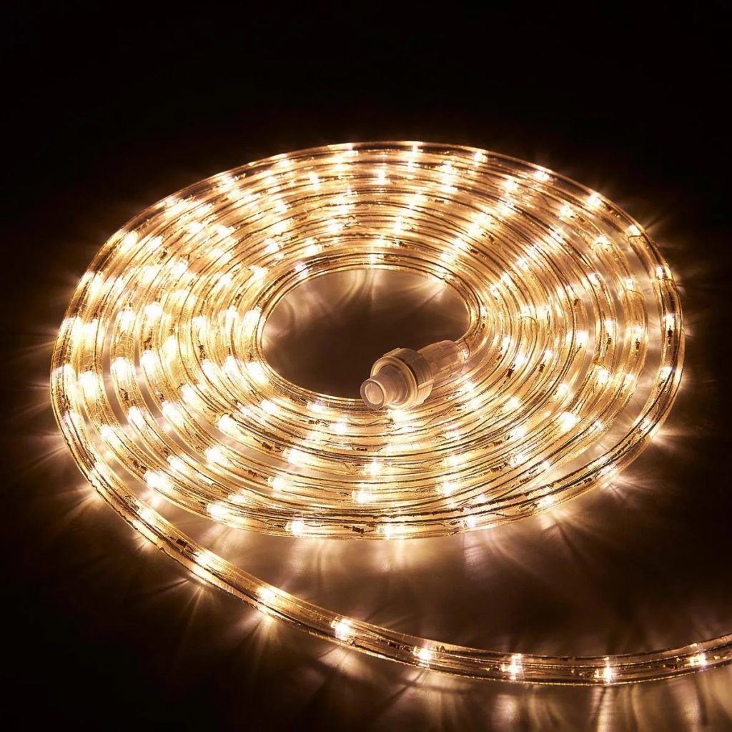 Luminar Outdoor 18 ft. LED Linkable Rope Light