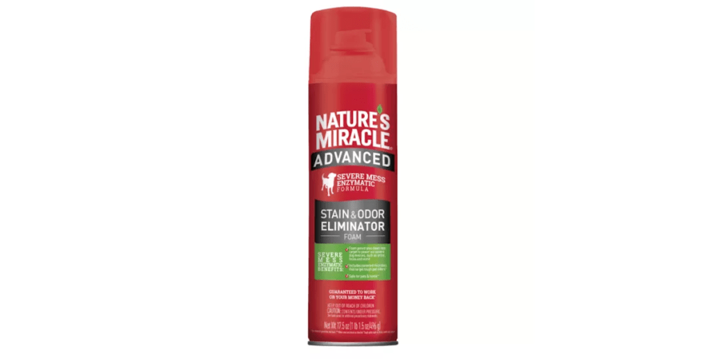 Nature's Miracle Advanced Dog Stain and Odor Foam