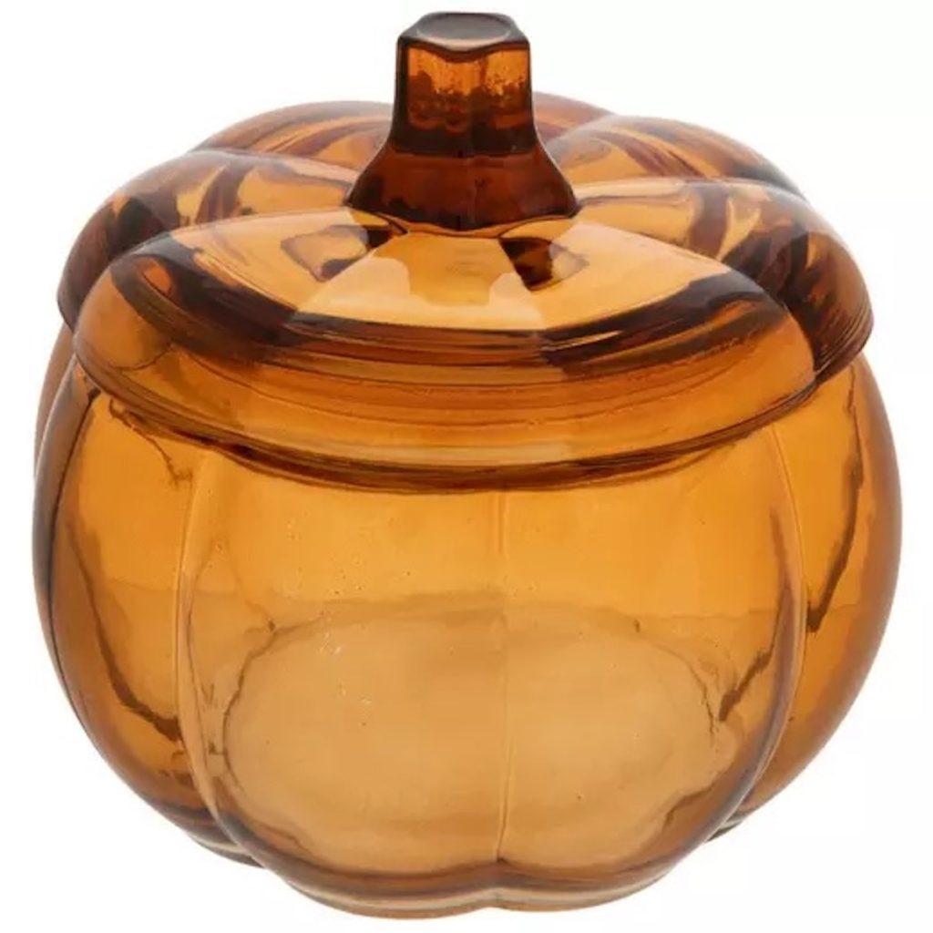 Pumpkin Glass Jar