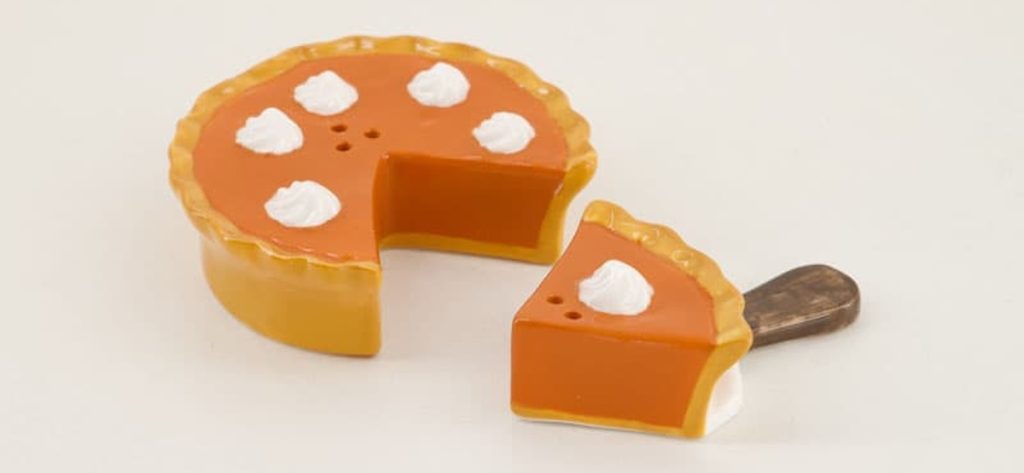 Pumpkin Pie Salt And Pepper Set