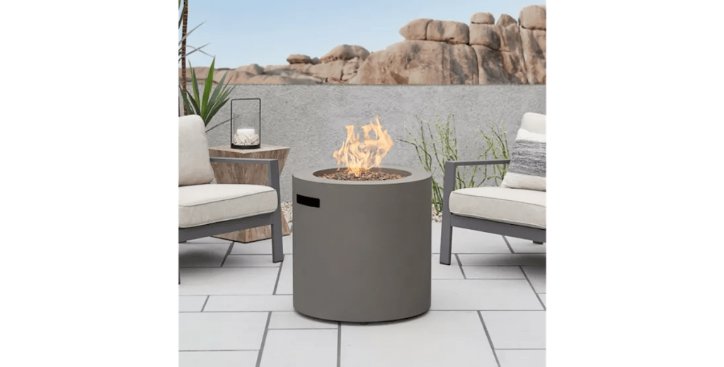 Real Flame Aegean Propane Fire Pit Table