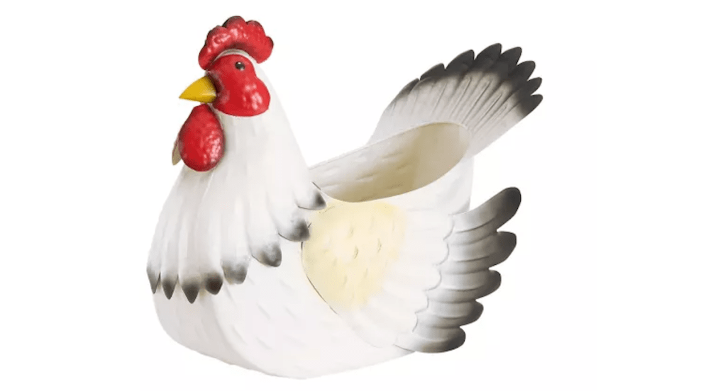 Red Shed 16 in. Metal Hen