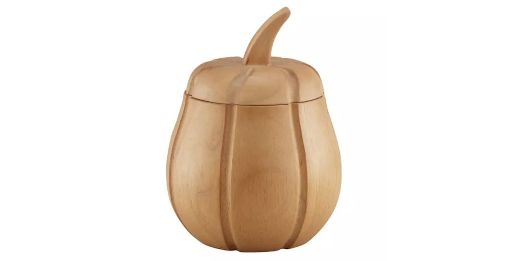 Red Shed Wooden Pumpkin Box