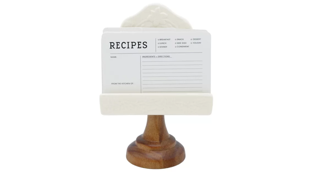 Red Shed Recipe Holder