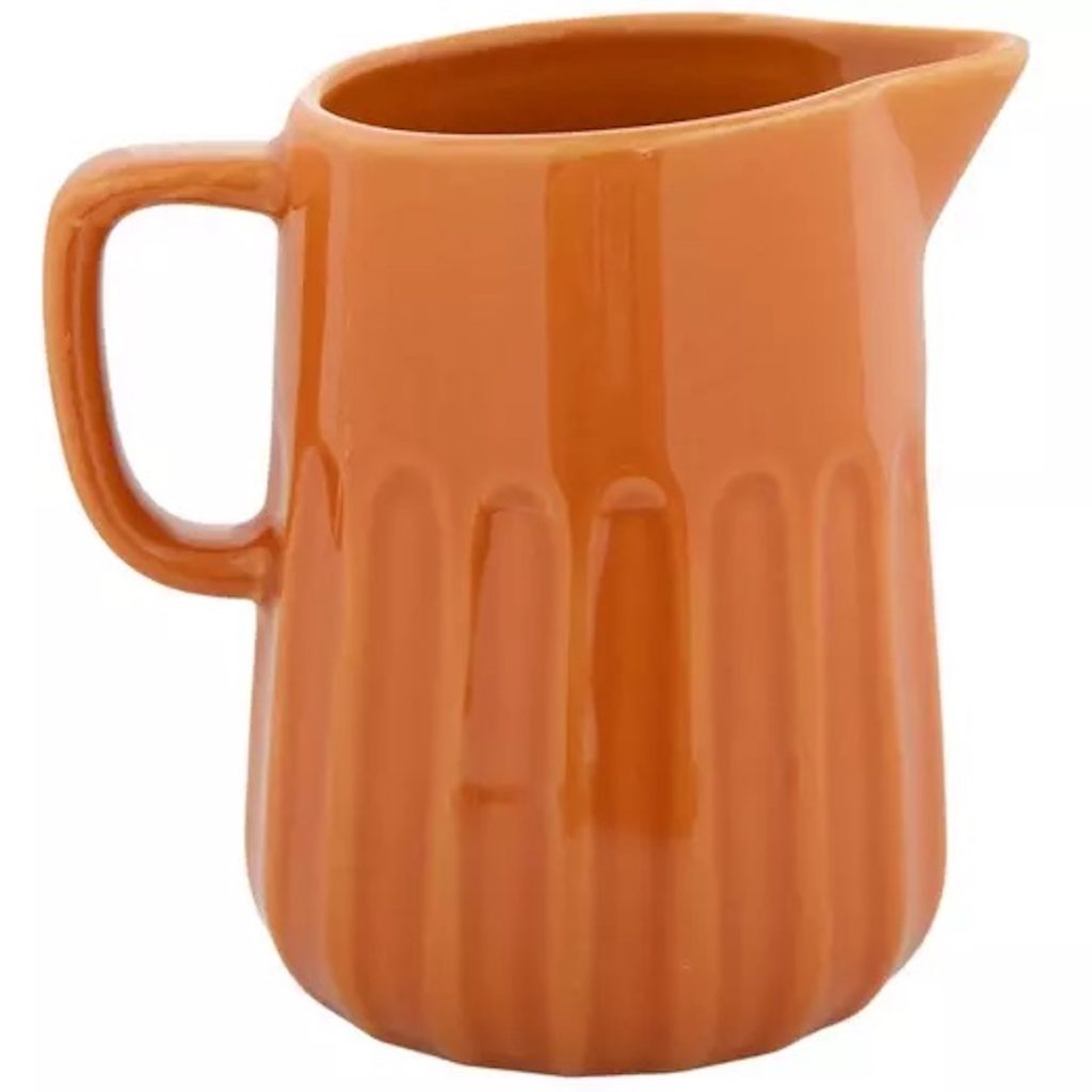 Ribbed Ceramic Creamer