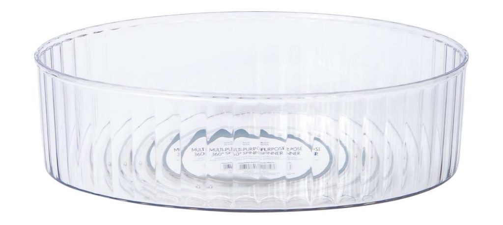 Multi-Purpose 360° Ribbed Plastic Spinner