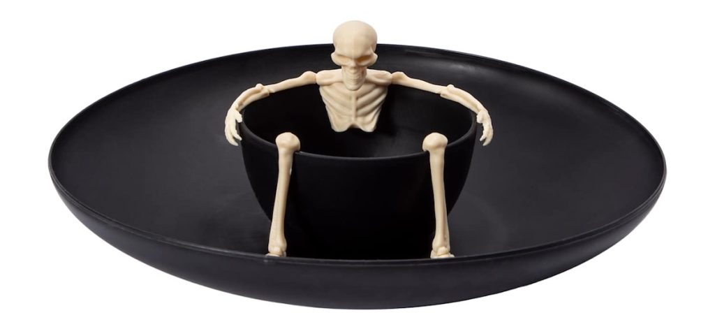 Halloween Skeleton Chip And Dip Tray