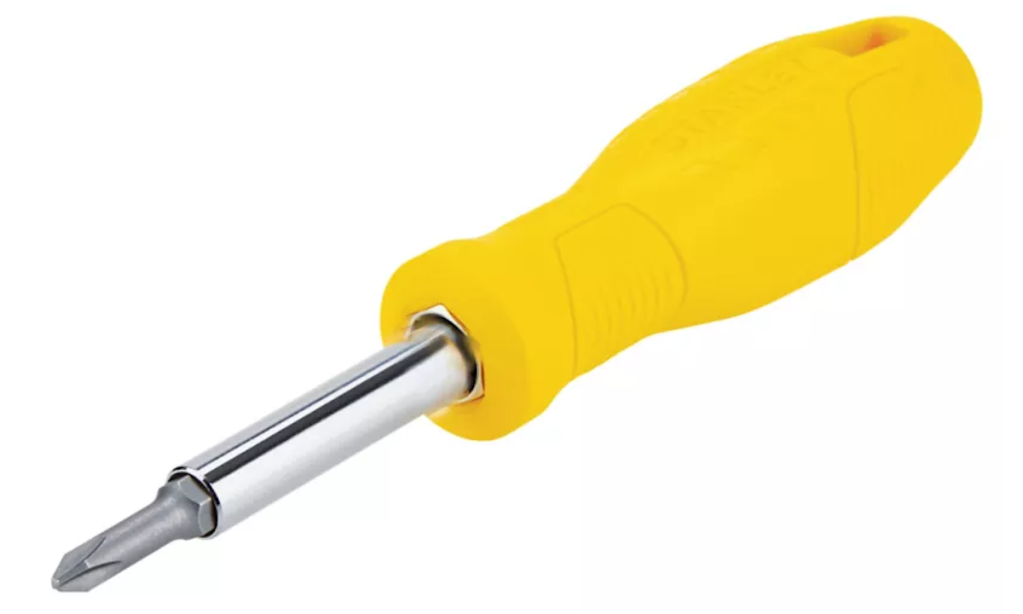 Stanley 6-in-1 Quick-Change Interchangeable Screwdriver