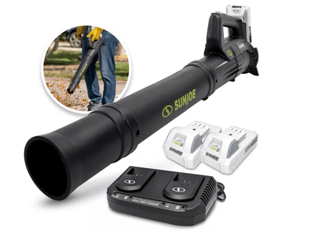Sun Joe IONMAX Cordless Compact Turbine Jet Blower