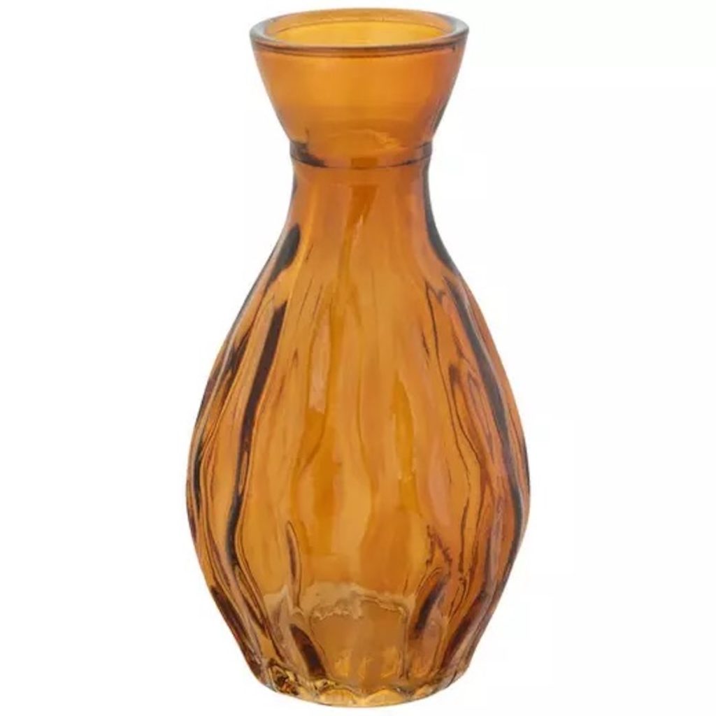 Textured Glass Vase