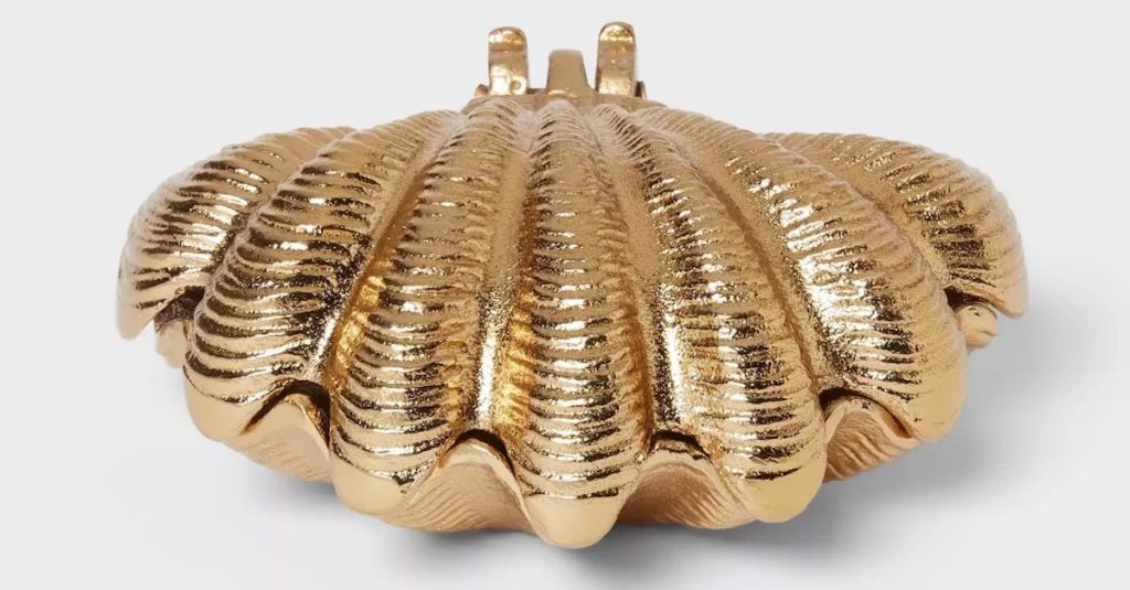 Threshold Brass Shell Hand Towel Holder