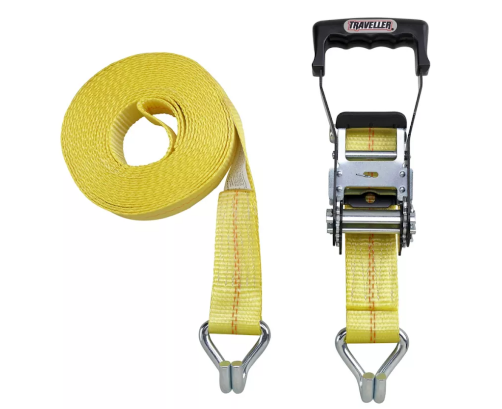 Traveller 2 in. x 27 ft. Ratchet Tie-Down Strap