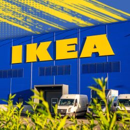 11 Best Ikea Items to Grab Now as August Begins. Riga, Latvia - 03.06.2026 IKEA warehouse loading area trucks