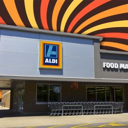 11 Best New Aldi Dorm and Small-Space Finds Under $15. Indianapolis - Circa June 2016: Aldi Discount Supermarket. Aldi sells a range of grocery items, including produce, meat & dairy, at discount prices VII
