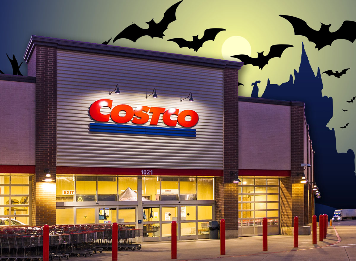 11 Best New Costco Fall and Halloween Porch and Backyard Finds. Apex, North Carolina - September 3 2025: Costco Wholesale Exterior Kirkland Signature Warehouse Apex NC