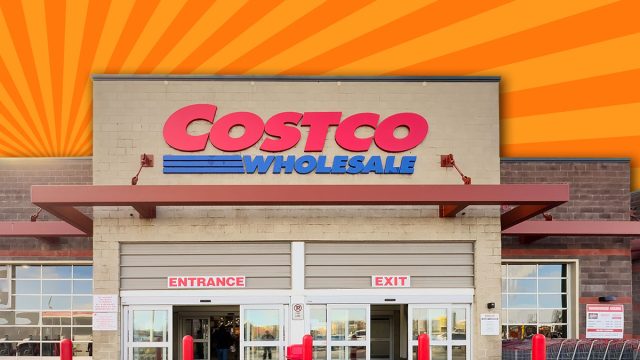 Calgary, Alberta, Canada. May 3, 2024. A Costco Wholesale entrance store Warehouse store in Sarcee Trail NW, Calgary.