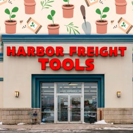 11 Best New Harbor Freight Fall Yard Tool Finds Under $25. Yorkville, NY - Dec 28, 2025: Harbor Freight Tools, a U.S. discount equipment retailer founded in 1977, shown with its red block-letter storefront and winter conditions at a standalone location