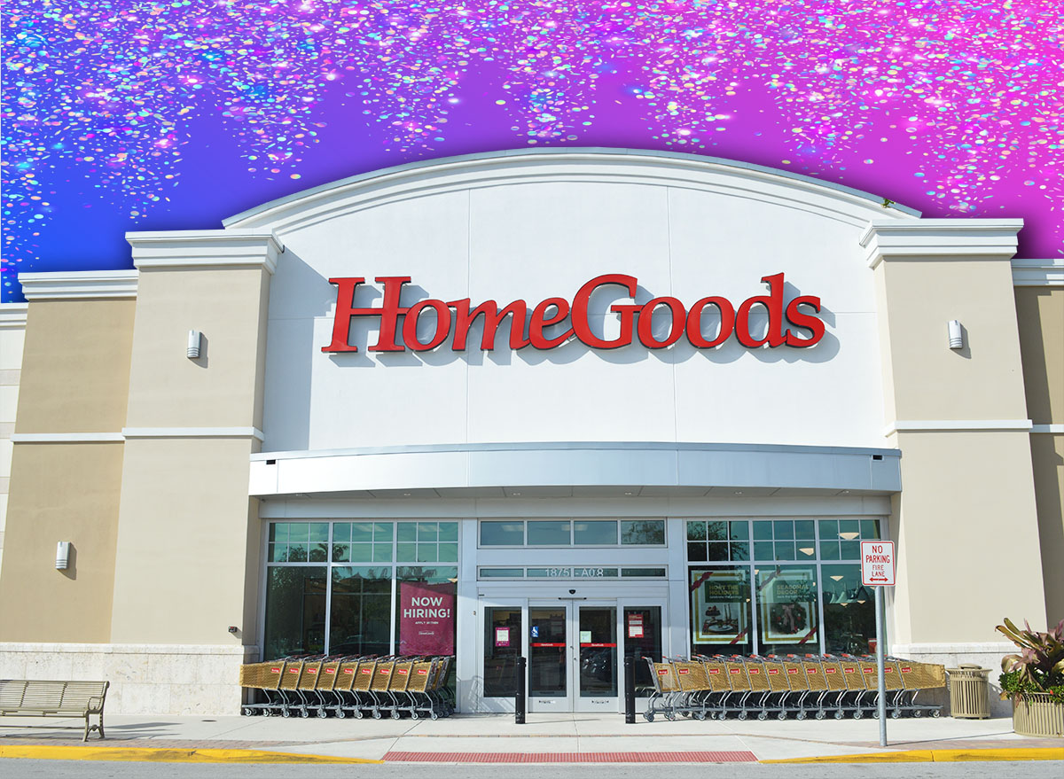 11 Best New HomeGoods Luxury for Less Finds. West Palm Beach, CA - November 17,2017: HomeGoods retail store exterior and sign. HomeGoods is a chain of home furnishing stores operated by TJX Companies.