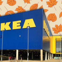 11 Best New IKEA Fall Kitchen Finds That Look Twice the Price. Cardiff, Wales - April 2018: Wide angle exterior view of the Cardiff branch of the IKEA home furnishings store