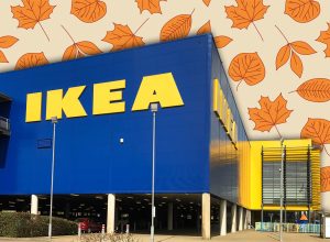 11 Best New IKEA Fall Kitchen Finds That Look Twice the Price. Cardiff, Wales - April 2018: Wide angle exterior view of the Cardiff branch of the IKEA home furnishings store