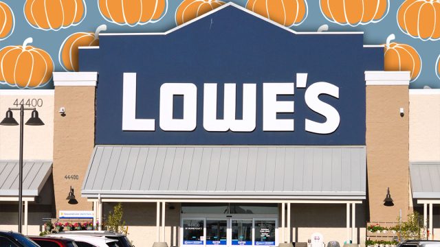 11 Best New Lowe's Fall Porch and Mum Finds Under $25. Maricopa, AZ - Nov 01 2025: The entrance to a newly opened Lowe's retail home improvement store.
