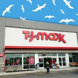 11 Best TJ Maxx Items to Grab Now As August Begins. Milford, MA - December 21 2019: Exterior of TJ Maxx at the Milford Crossing shopping center