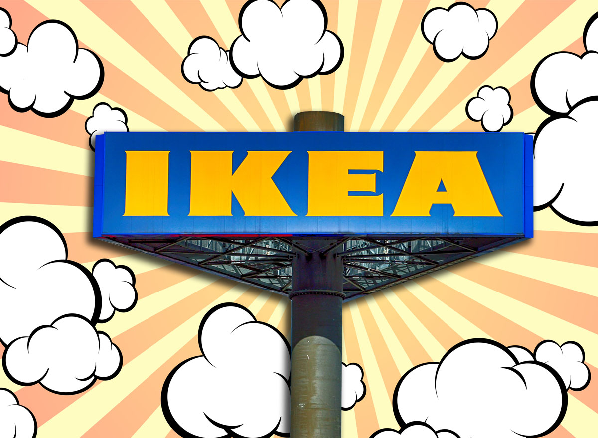 11 Ikea End of Summer Finds That Look Like Pottery Barn for Less. 04.19.2024 wroclaw, poland, ikea. Advertising banner of a large Ikea chain store