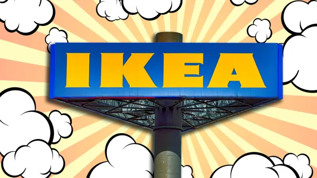 11 Ikea End of Summer Finds That Look Like Pottery Barn for Less. 04.19.2024 wroclaw, poland, ikea. Advertising banner of a large Ikea chain store
