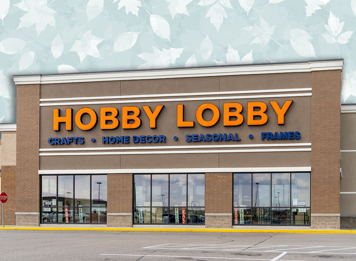 11 New Hobby Lobby Fall Finds That Look Way More Expensive Than They Are. ROSEVILLE, MN/USA - AUGUST 23, 2020: Hobby Lobby retail craft store exterior and trademark logo.