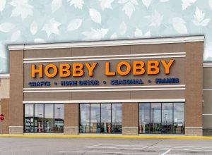 11 New Hobby Lobby Fall Finds That Look Way More Expensive Than They Are. ROSEVILLE, MN/USA - AUGUST 23, 2020: Hobby Lobby retail craft store exterior and trademark logo.