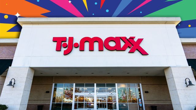 11 TJ Maxx Fall Finds That Look Like Anthropologie for Less. Morrisville, North Carolina - November 19 2025: TJ Maxx Storefront Logo Shopping Experience Retail Store Front Entrance