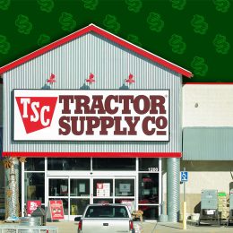11 Tractor Supply Finds That Look Way More Expensive Than They Are. Tractor Supply Company is a NASDAQ publicly traded company with stock ticker symbol TSCO - Blanco, Texas, USA - January 1, 2021
