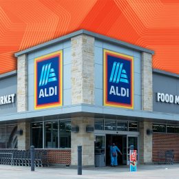 7 Best New Aldi Finds to Buy Before They Sell Out. Pearland, Texas, USA - April 15, 2024: An Aldi store in Pearland, Texas, USA. Aldi is the common brand of two German family-owned discount supermarket chains.