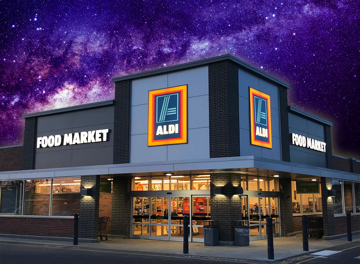 7 Best New Aldi Small-Space Finds Under $10. Richfield, MN/USA- March 13, 2018. The outside of an Aldi Food Market store at dusk in Minnesota.