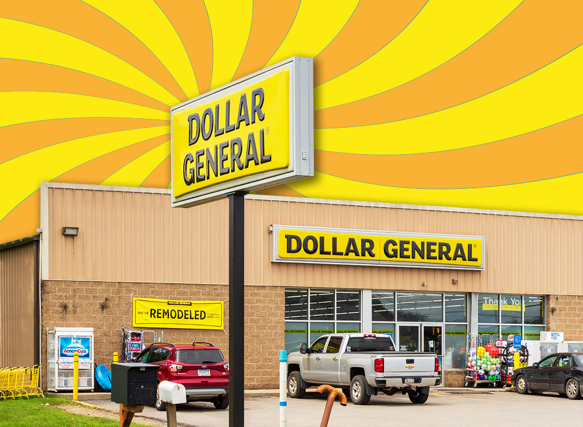 7 Best New Dollar General Fall Finds Under $5 SMETHPORT, PA, USA-15 AUGUST 2021: Dollar General store in downtown. Building and signs.