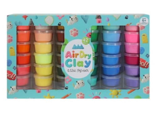 Air Dry Clay 42-Pack