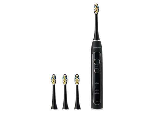 Ambiano Rechargeable Sonic Toothbrush, Black
