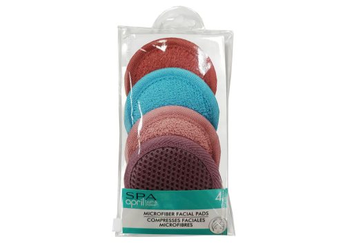 April Bath And Shower Microfiber Facial scrubs, Assorted Colors