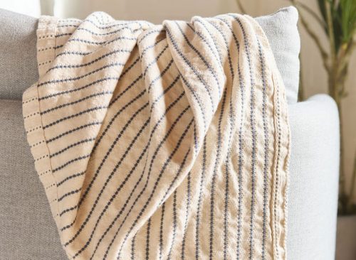 Avocado Organic Cotton Throw