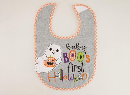 Baby Boo First Halloween Bib