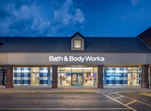 Bath & Body Works Gingham + Store Design 